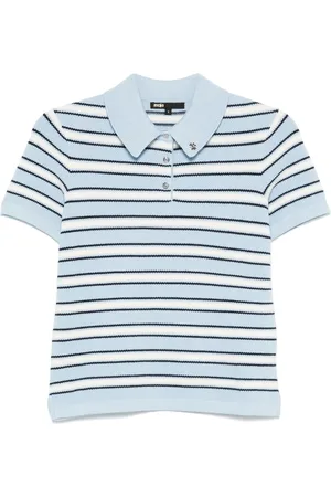 Maje Striped polo top