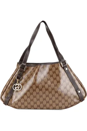 Gucci 2000-2015 GG Crystal Abbey D Ring shoulder bag