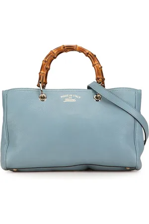 Gucci 2000-2015 Medium Calfskin Bamboo Shopper satchel