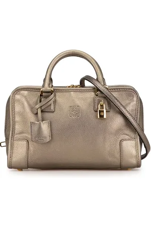 Loewe 2011 Metallic Leather Amazona 23 satchel