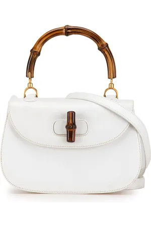 Gucci 2000-2015 Calfskin Bamboo Night satchel