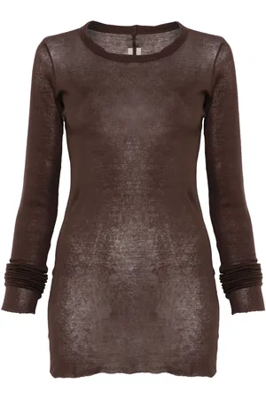 Rick Owens Ribbed longsleeved T-shirt