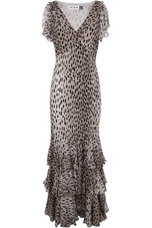 RIXO London Amelle ruffled maxi dress