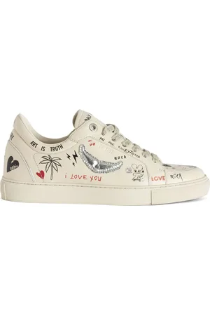 Zadig & Voltaire Fly On Love Tag trainers