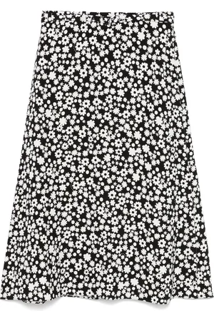 Marni Floral-print midi skirt