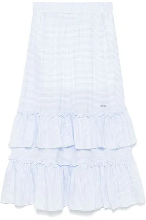 MONNALISA Striped maxi skirt