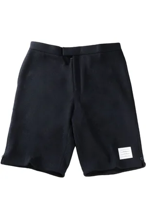 Thom Browne Logo-appliqué bermuda shorts