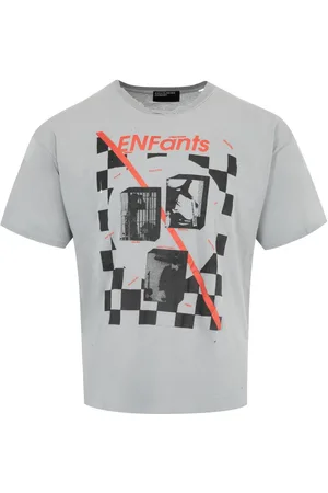 ENFANTS RICHES DEPRIMES Checkered fan zine T-shirt