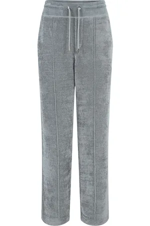 SHANGHAI TANG Velvet track pants