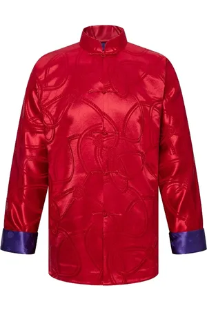 SHANGHAI TANG Tang two-tone jacket
