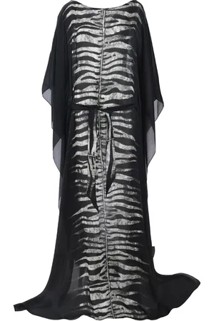 Roberto Cavalli Animal-print maxi dress