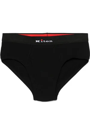 Kiton Logo-waistband briefs
