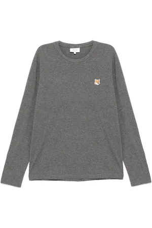 Maison Kitsuné Bold Fox head patch T-shirt