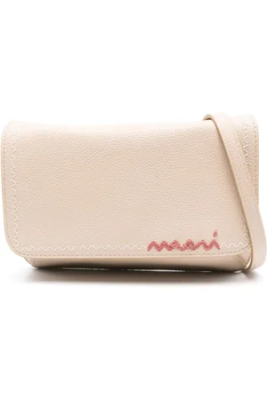 Marni Logo-embroidered crossbody bag