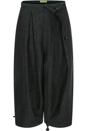 SHANGHAI TANG X Chen Man silk gauze trousers