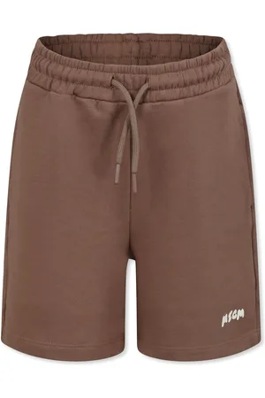 Msgm Logo-print track shorts