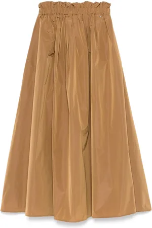 HERNO Elasticated-waistband maxi skirt