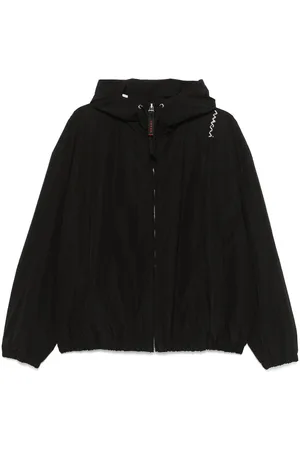 Marni Crinkled hooded jacket