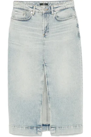 7 for all Mankind Amber midi skirt