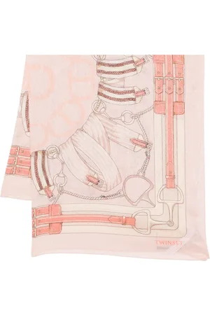 Twin-Set Chain-print scarf
