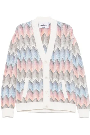 Missoni Gradient chevron cardigan