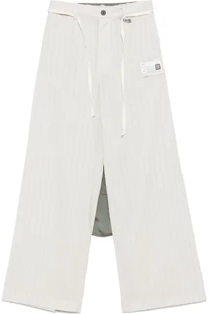 Maison Mihara Yasuhiro Striped wool trousers