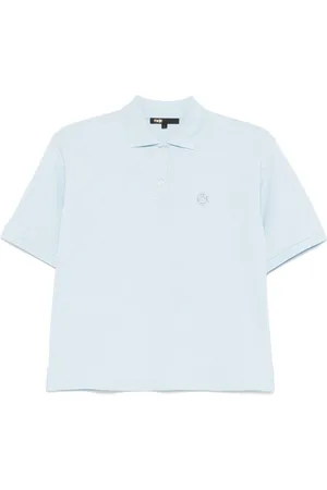 Maje Patch-detail polo top