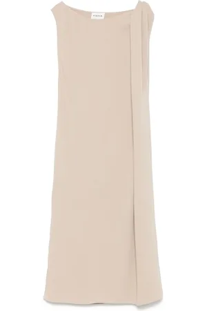 P.A.R.O.S.H. Twist-detailing midi dress