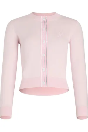 Patou Logo-embroidered knit top