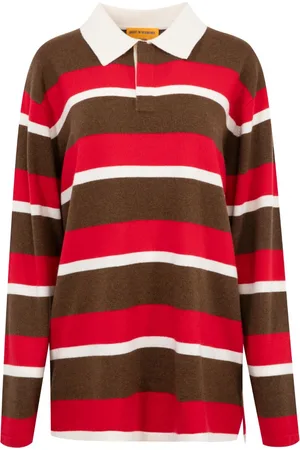 Guest In Residence Striped polo top