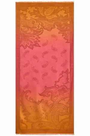 Etro Paisley-print silk scarf