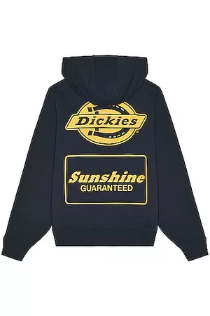 Dickies NYS Graphic Fleece Hoodie in Navy