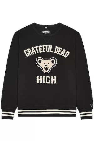 Schott NYC NYC x Grateful Dead Crew Neck Sweater in Black