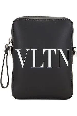 Valentino - Valentino Garavani Coated-Twill Messenger Bag - Men - Black  Valentino Garavani