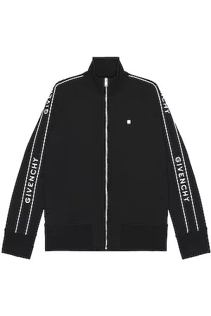 Givenchy Men's Logo-embellished Studded Leather Jacket