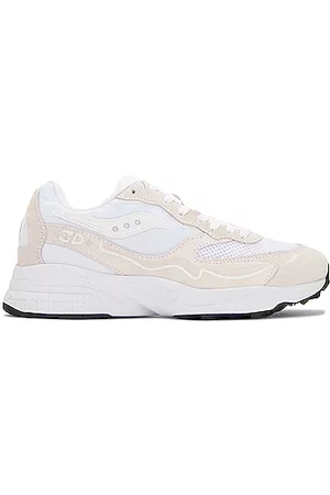 Saucony 3D Grid Hurricane in White