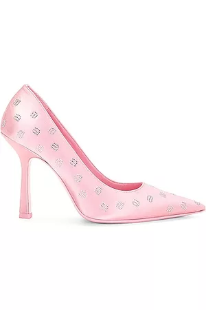 Pink alexander wang heels hot sale