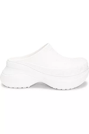 Balenciaga Women Sandals - Crocs Mule in White