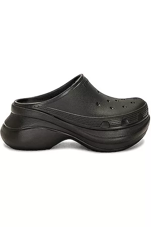 Balenciaga Women Sandals - Crocs Mule in Black