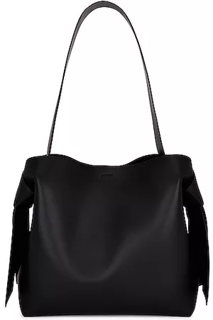 Meli Melo La Segreta Thela Black Leather Tote Bag For Women