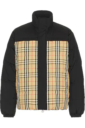 Burberry Men's Wivelsfield Leather Bomber Jacket