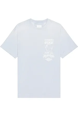 Givenchy Basketball Jersey in Baby Blue - Size S