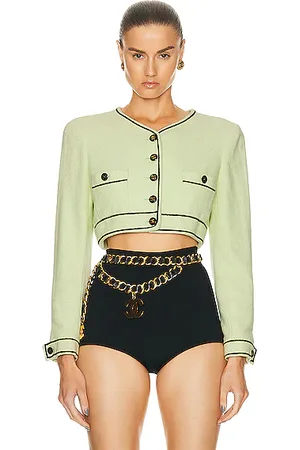 CHANEL Pre-Owned Cropped Jacket - Farfetch