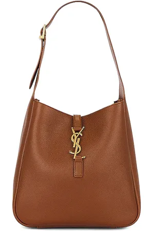 Saint Laurent Seau Fermoir Small YSL Crossbody Bucket Bag