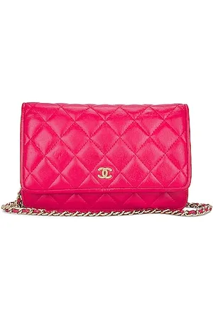 Chanel Double Stitch Zip Around Wallet Quilted Lambskin Long at 1stDibs
