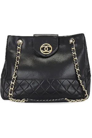 Chanel Vintage Matelasse Lamb Deca Coco Tassel Chain Shoulder Bag