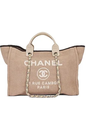 What Goes Around Comes Around Chanel Blue Deauville Backpack