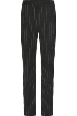 Saint Laurent Pantalons Taille Hau in Black