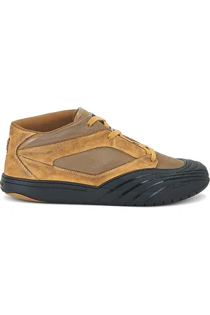 Givenchy New Line Mid Top Sneaker in Brown