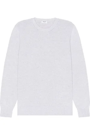 Ghiaia Cashmere Cotton Sweater in Grey